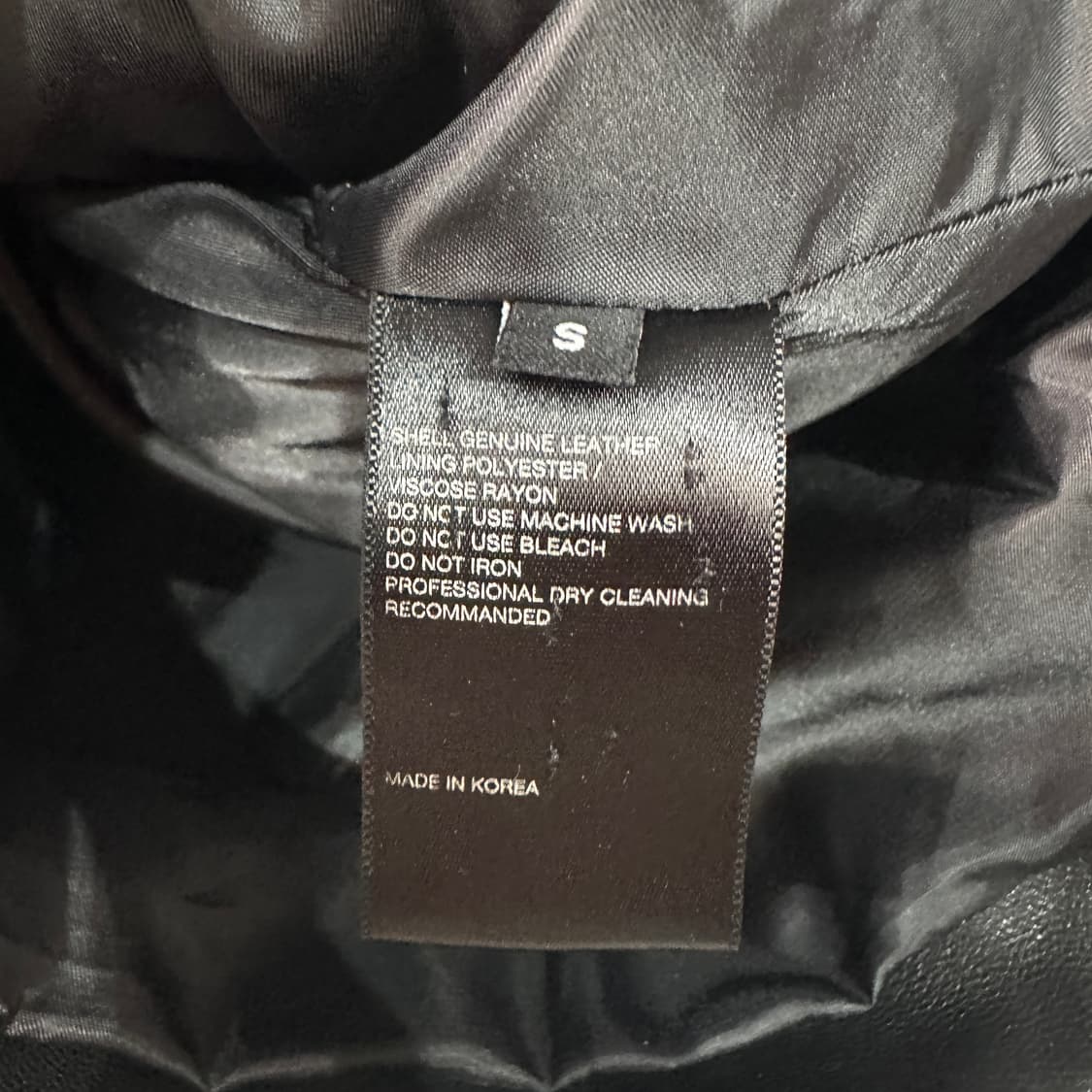 비바스튜디오 가죽 싱글자켓 S 상품이미지5