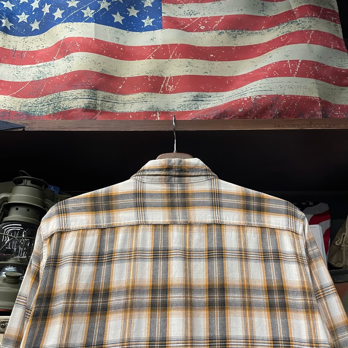 아비렉스 아메리칸 클래식 체크 포켓 셔츠 N209 상품이미지4