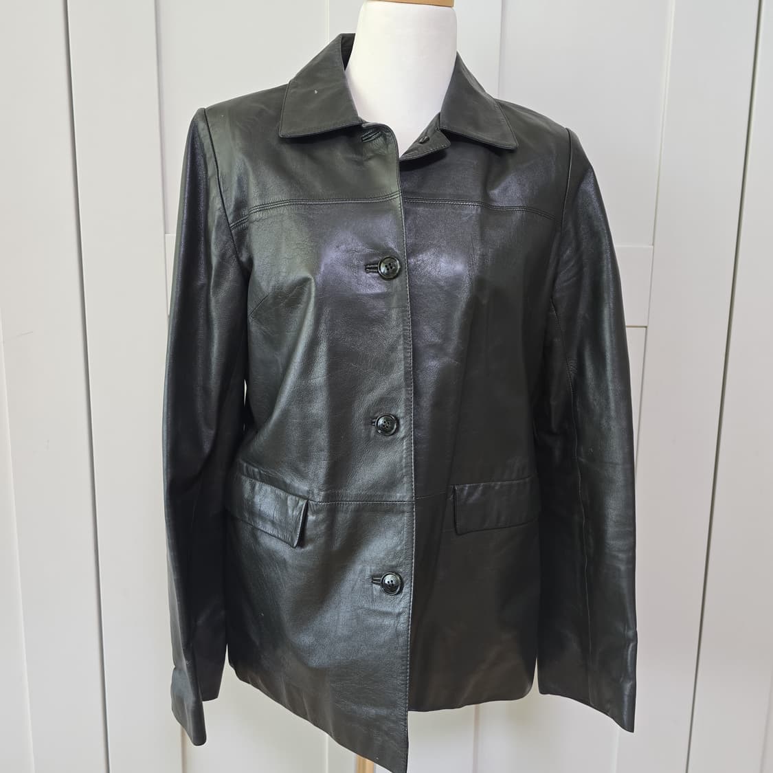 90s 램스킨 가죽 자켓 상품이미지1