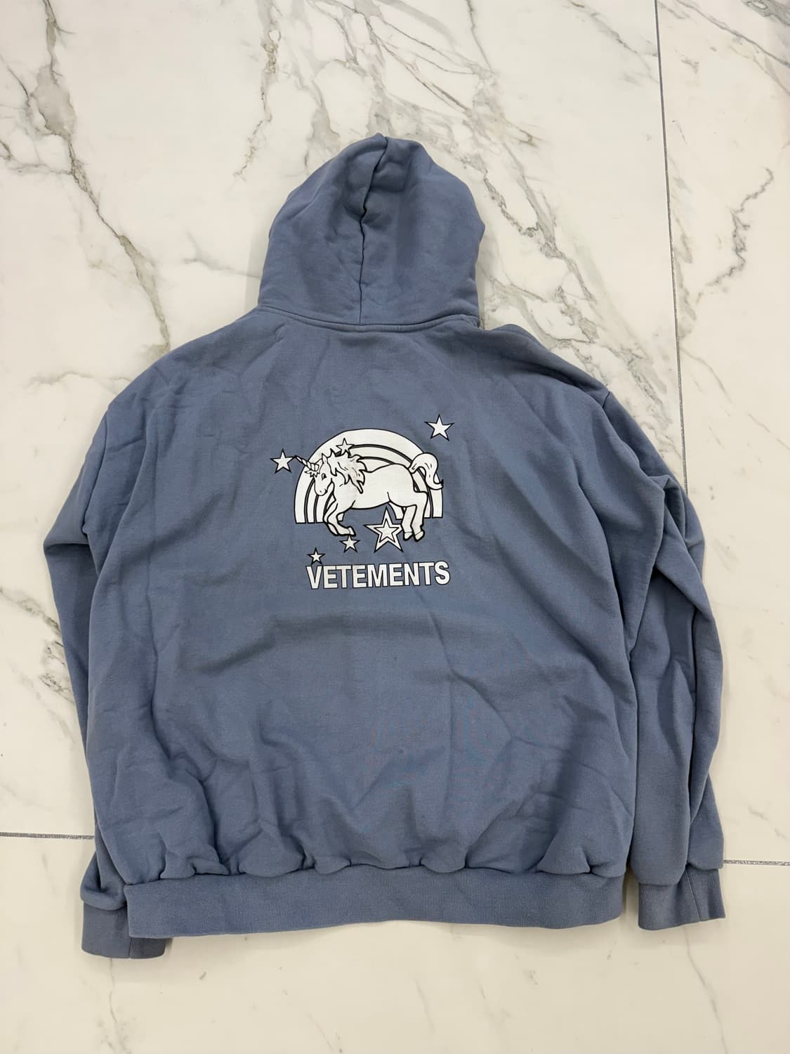 베트멍 유니콘 레인보우 후드 블루 상품이미지4