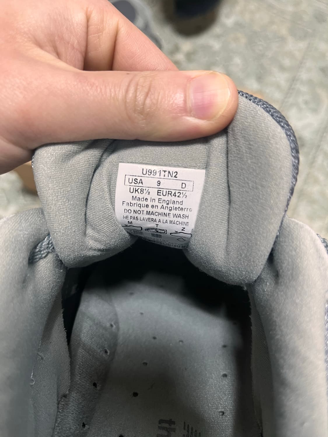 뉴발란스 디스이즈네버댓 991v2 상품이미지3