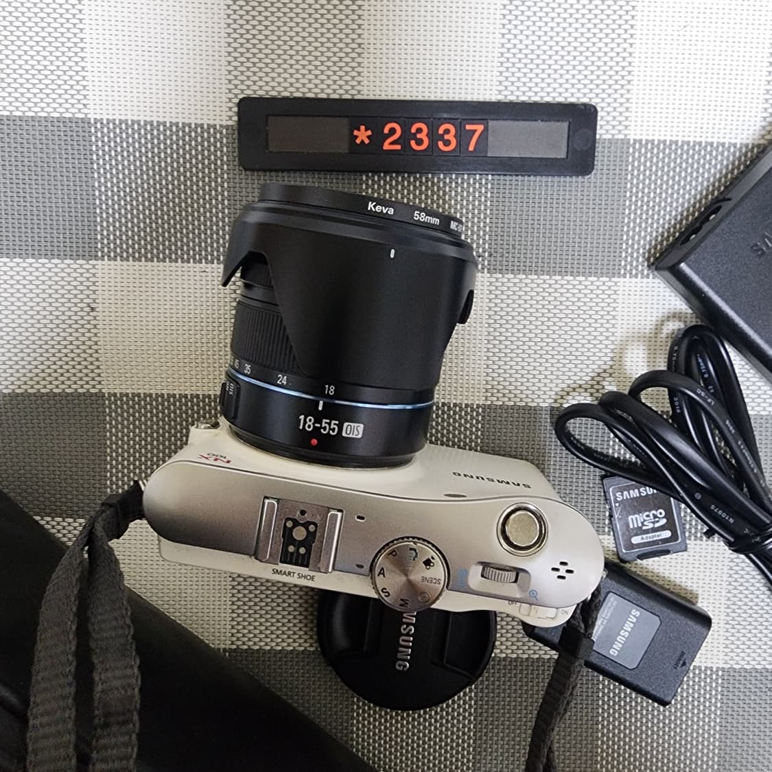 삼성 NX 100 디지털카메라 화이트바디 가방세트 상품이미지3