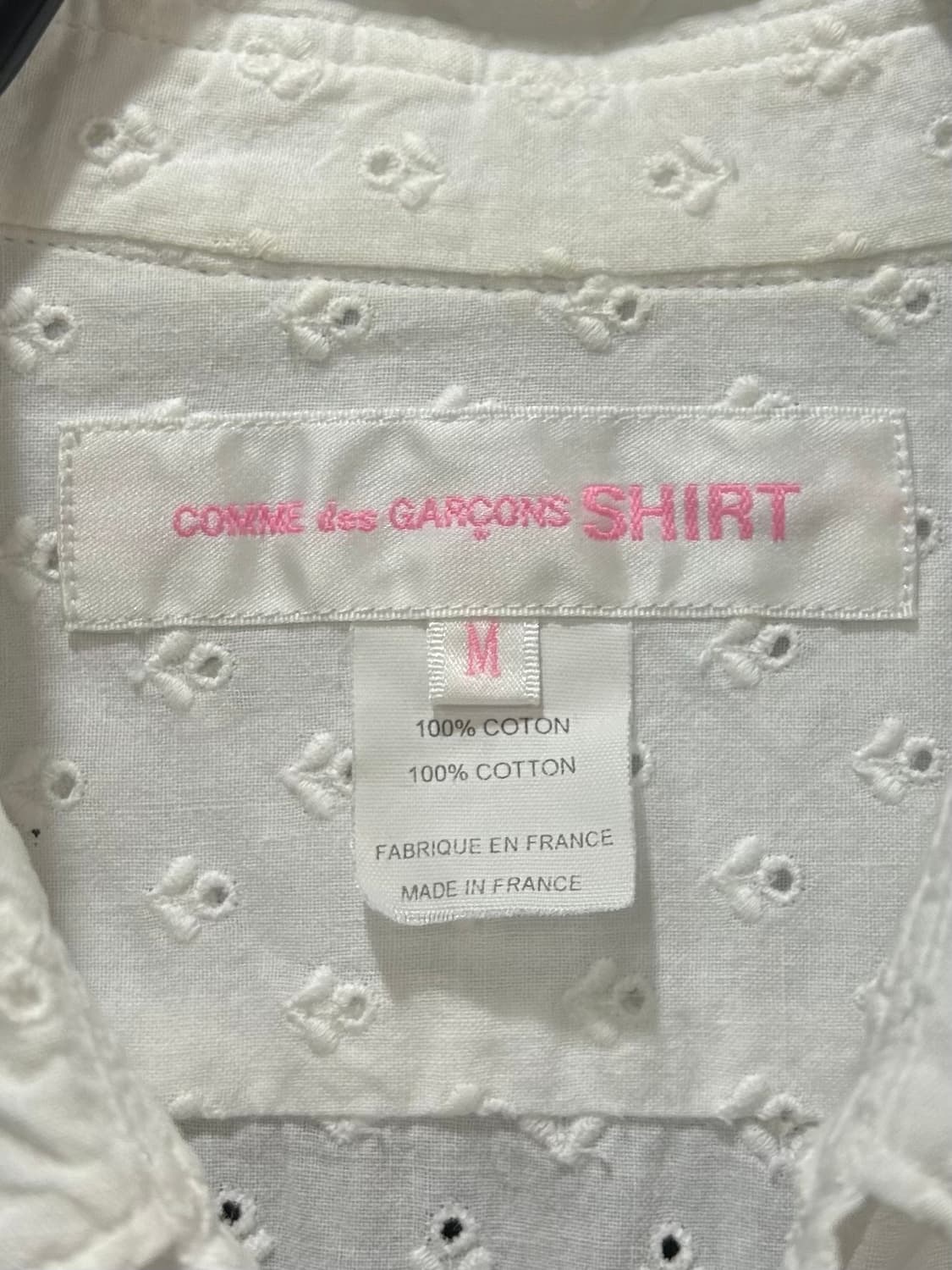 2001 S/S comme des garcons shirt  상품이미지9