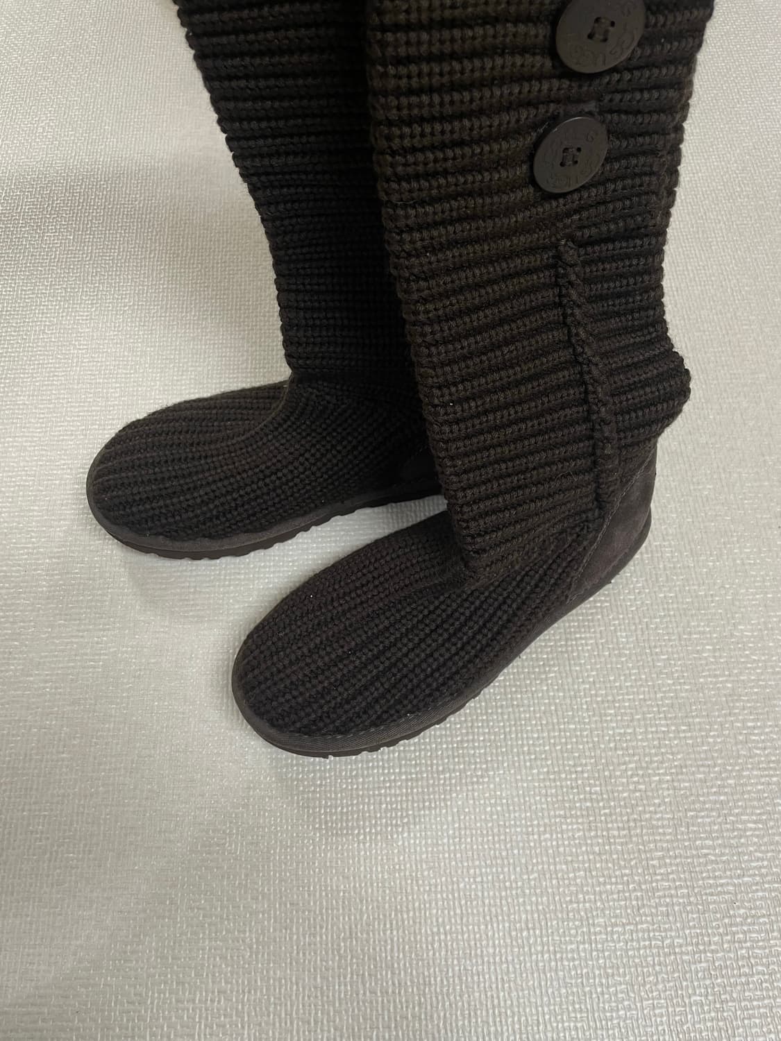 어그 카디 니트 부츠 초코브라운 6 상품이미지3