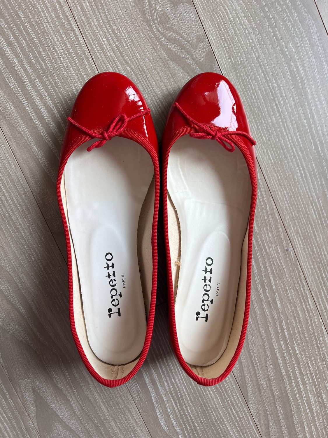 레페토 플랫슈즈 까미유 레드 37 상품이미지1