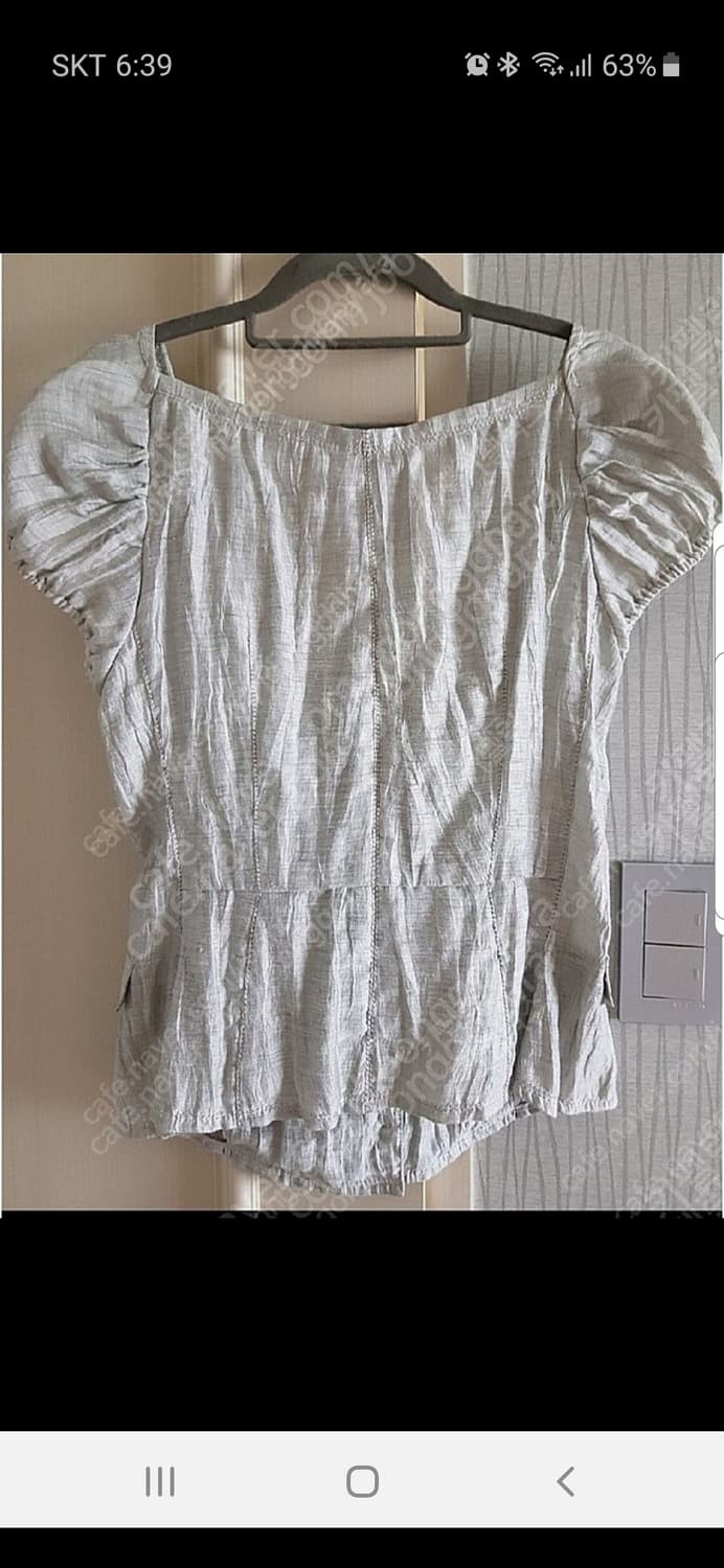 모조에스핀 블라우스 상품이미지2