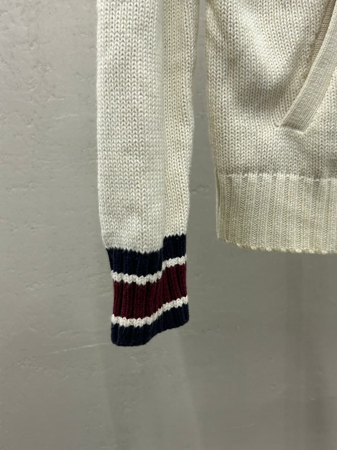 폴로 랄프로렌 아이보리 니트 집업 가디건 상품이미지7