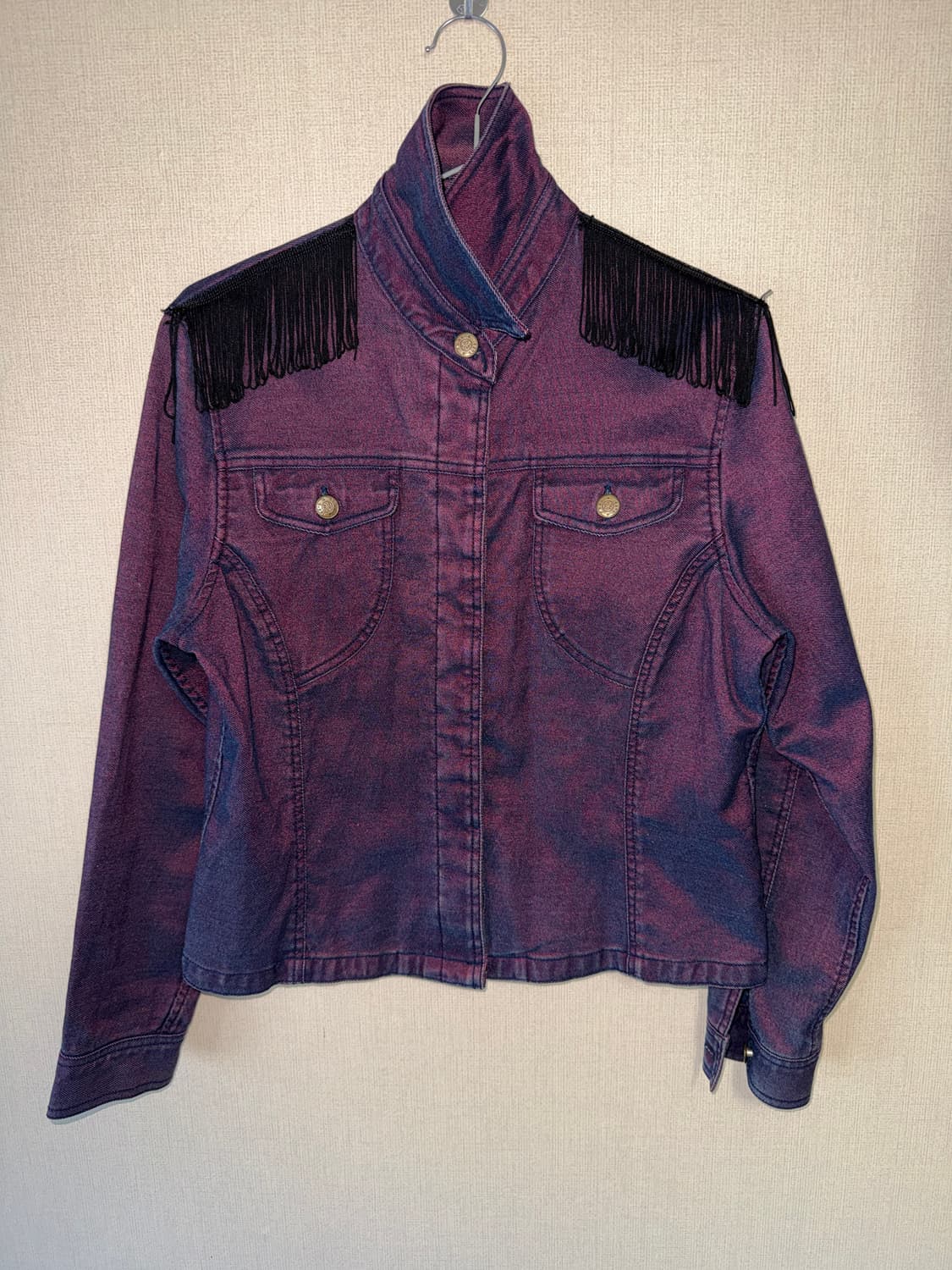 미스테리어스호텔 자체 커스텀 제작 웨스턴 데님자켓 상품이미지4