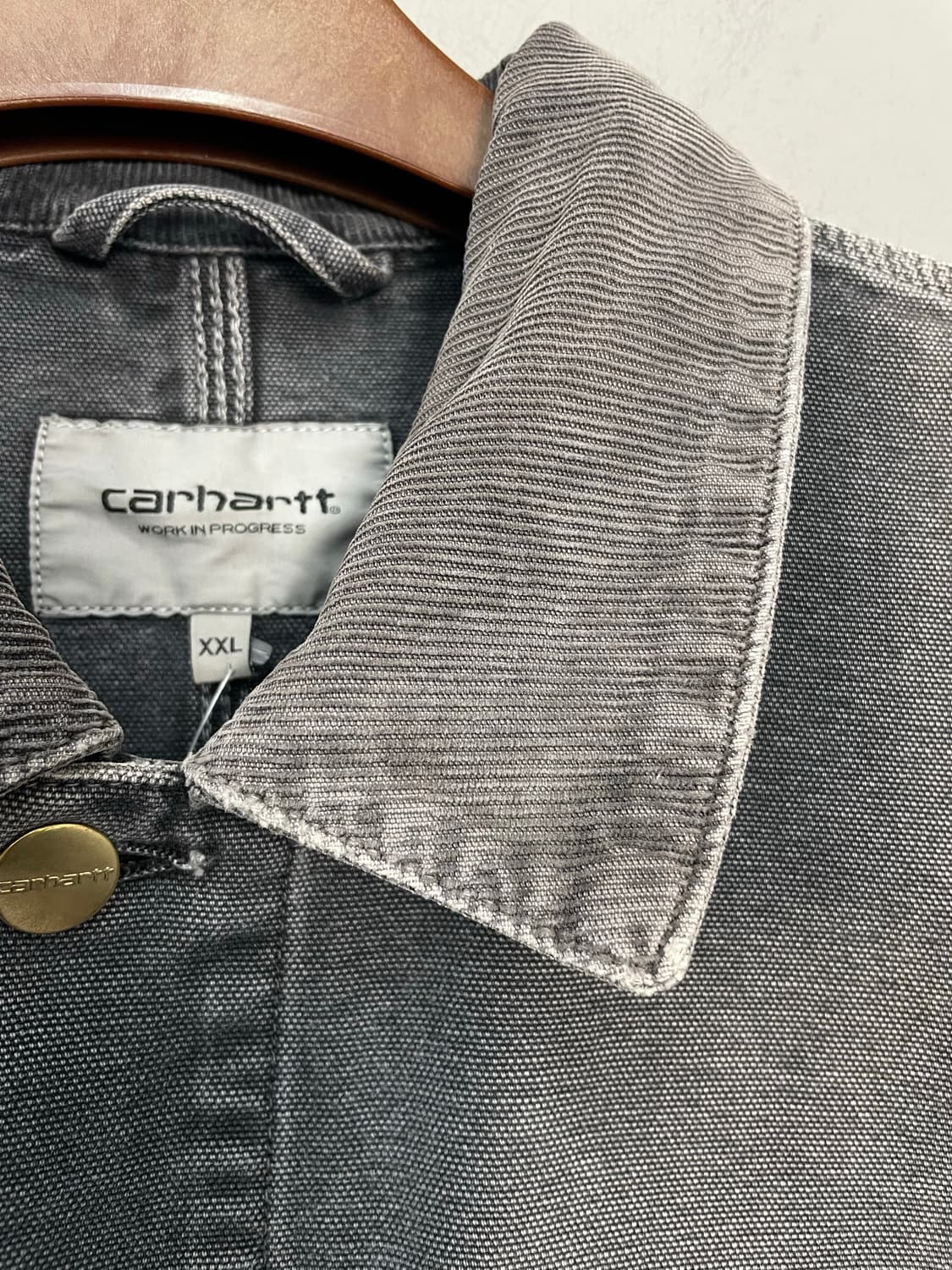 칼하트WIP 초어 빈티지워싱 데님 자켓 H2146 상품이미지7