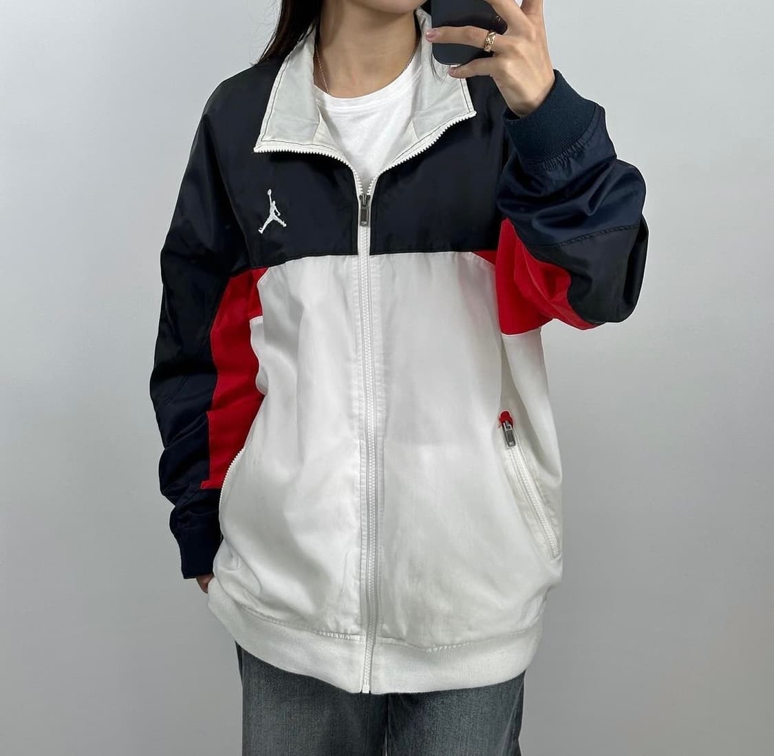 나이키 조던 배색 바람막이 상품이미지2