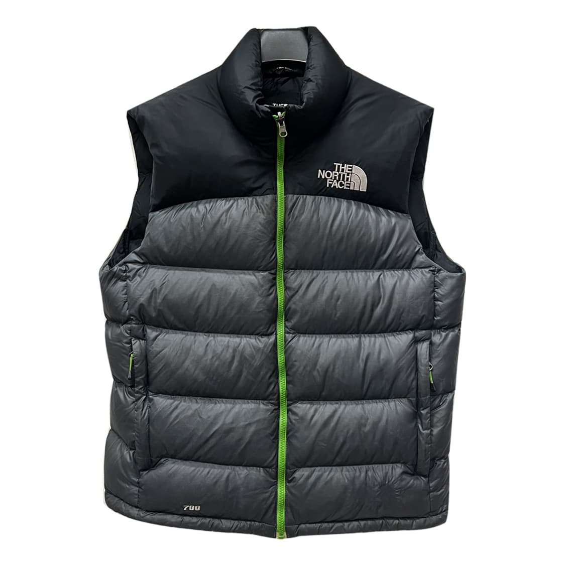 노스페이스 700 눕시2 그레이 구스 다운 패딩 조끼 95 상품이미지1