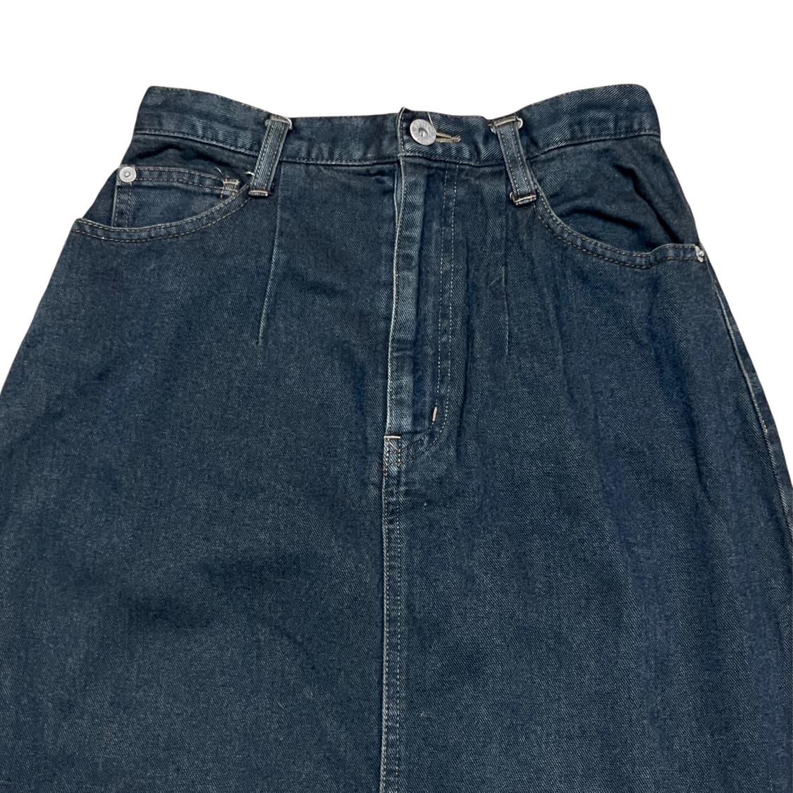 M'ELVIS, vintage denim long skirt 상품이미지3