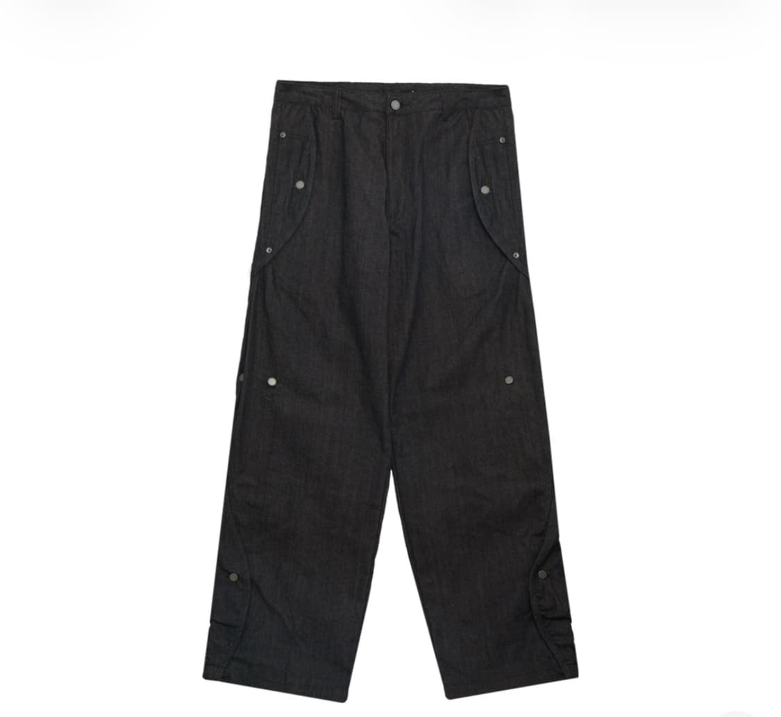 산산기어 데님 웨이브 팬츠 다크 인디고 상품이미지1