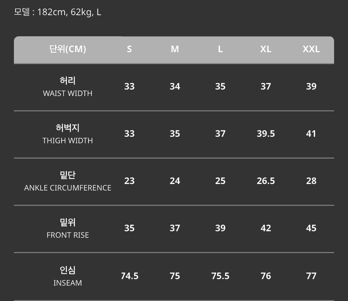 3116 PREMIUM RELAXED NO CUFFED JOGGER BK 상품이미지3