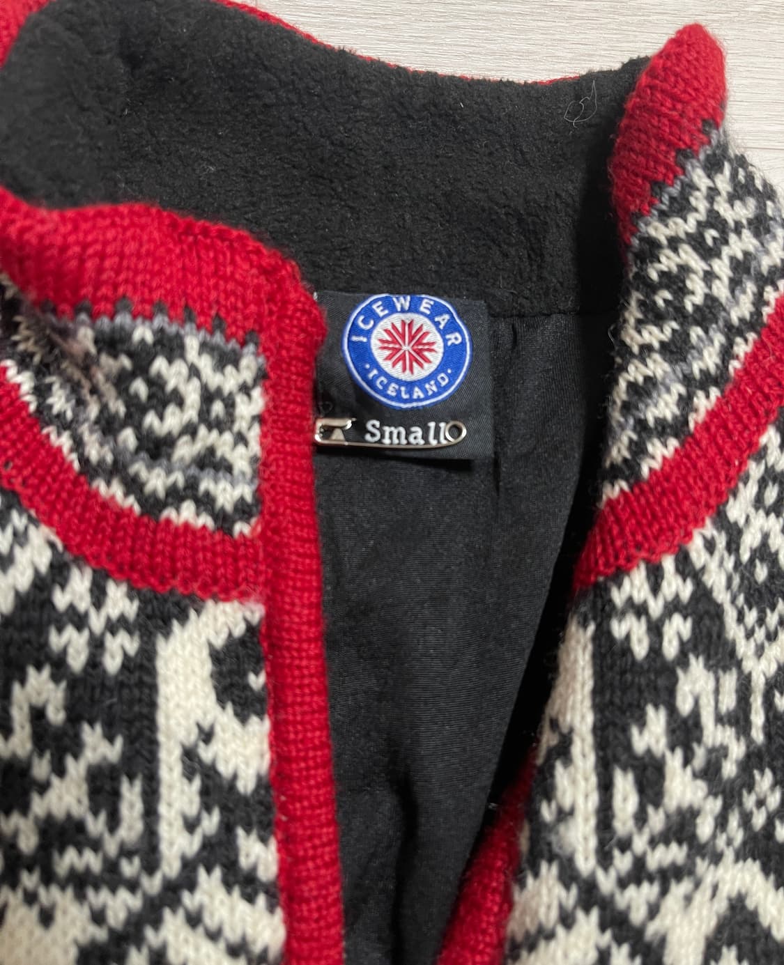 Icewear 아이스웨어 아이슬란드  노르딕 패턴 울 방풍니트 상품이미지4