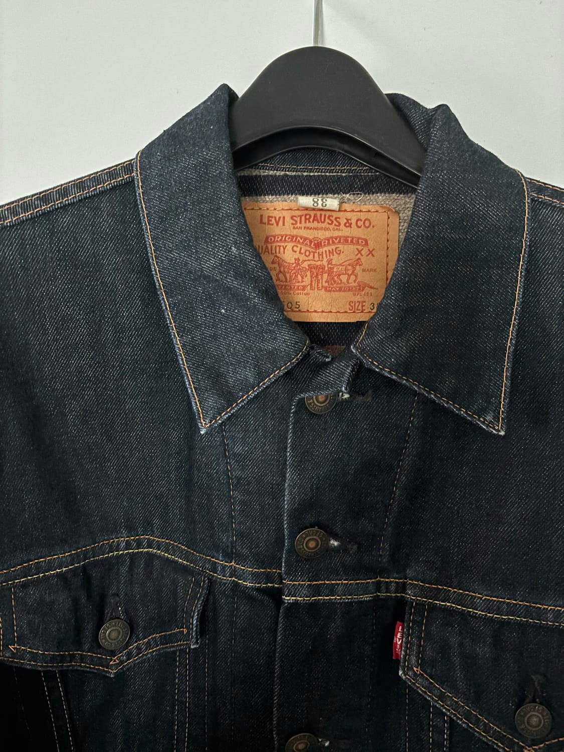 오리지날 일본판 리바이스 70505 블랭킷  데님자켓 상품이미지2