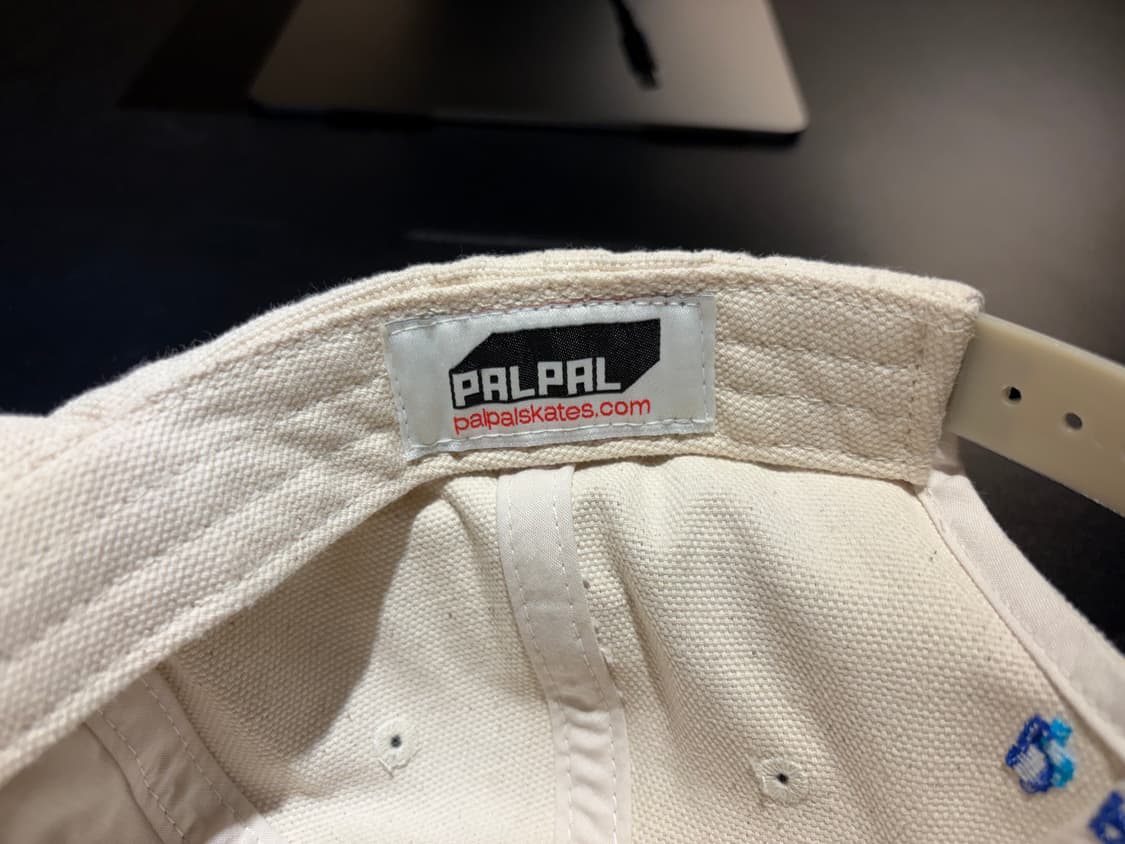 팔팔 페이팔 로고 캡 화이트 상품이미지2