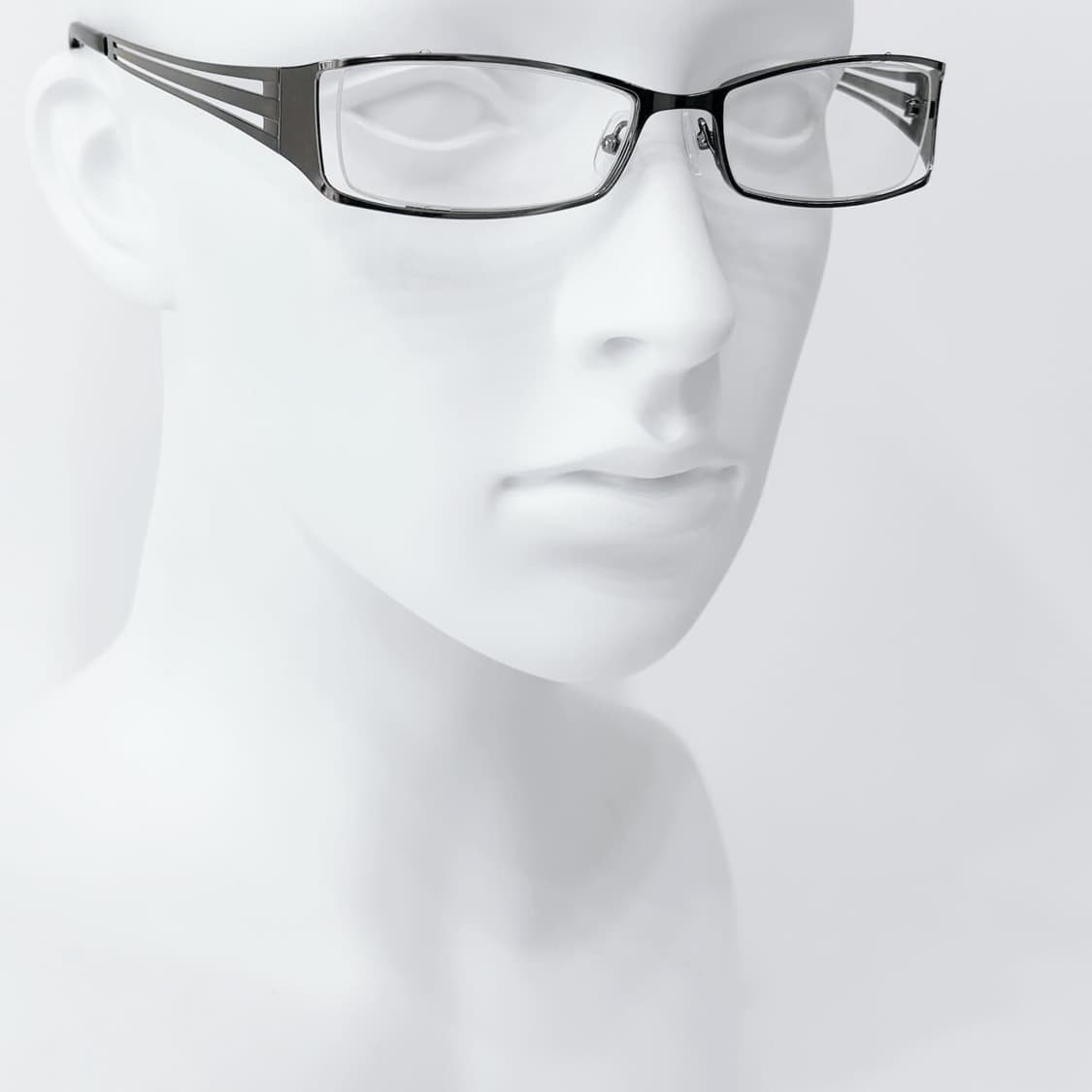 AMADEUS 그레이 메탈 데드스탁 빈티지안경 상품이미지5