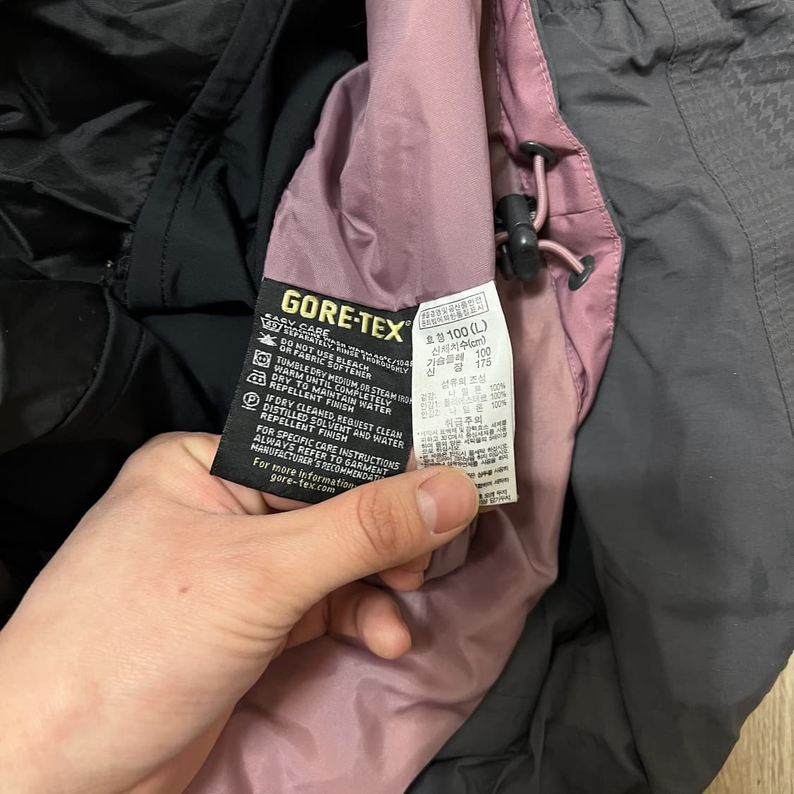 컬럼비아 여성 티타늄 고어텍스 바람막이 자켓 L/100  상품이미지7