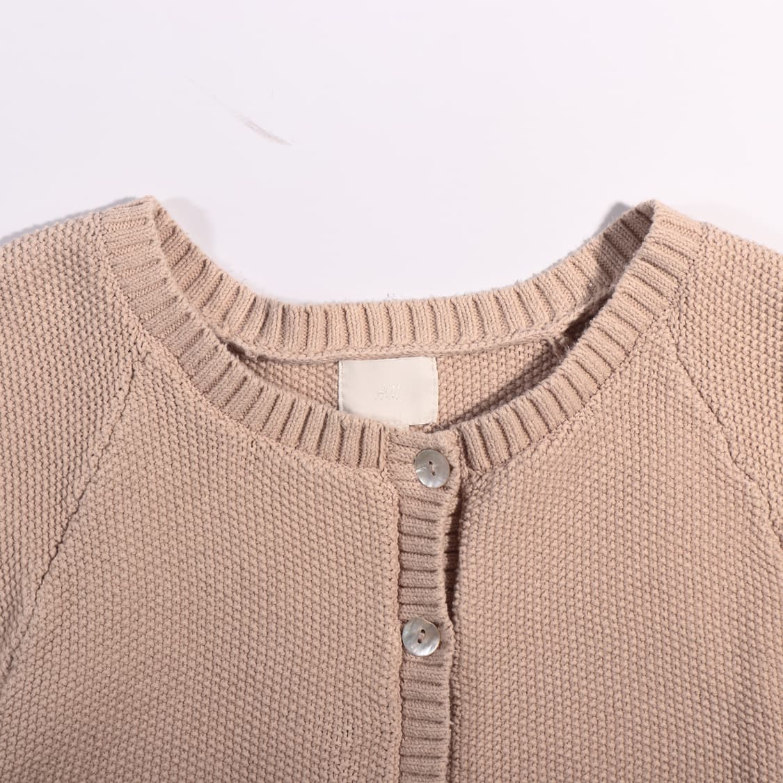 H&M 크롭 반팔 가디건 B632 상품이미지2