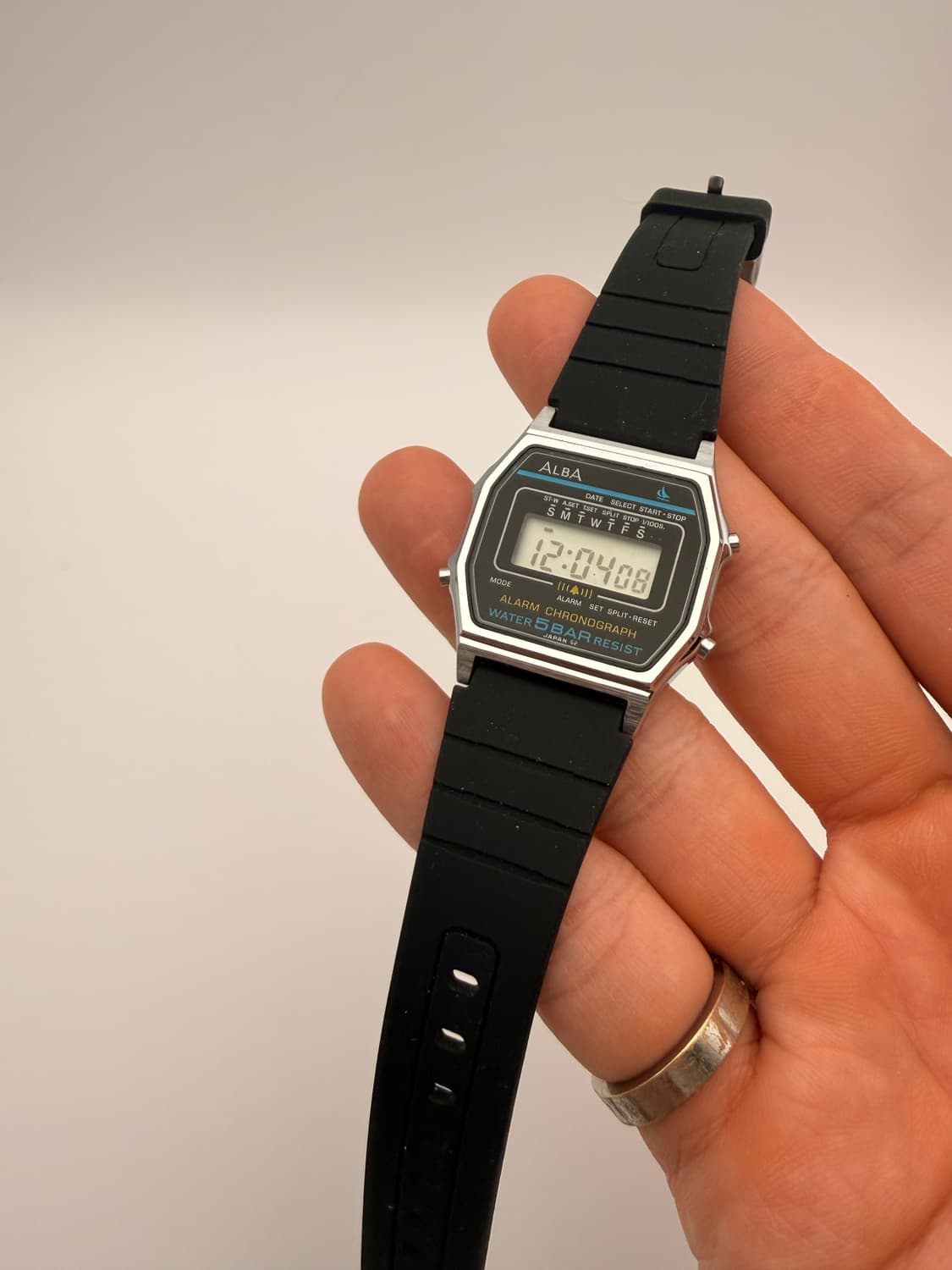 SEIKO ALBA 80s 빈티지 전자시계 상품이미지2