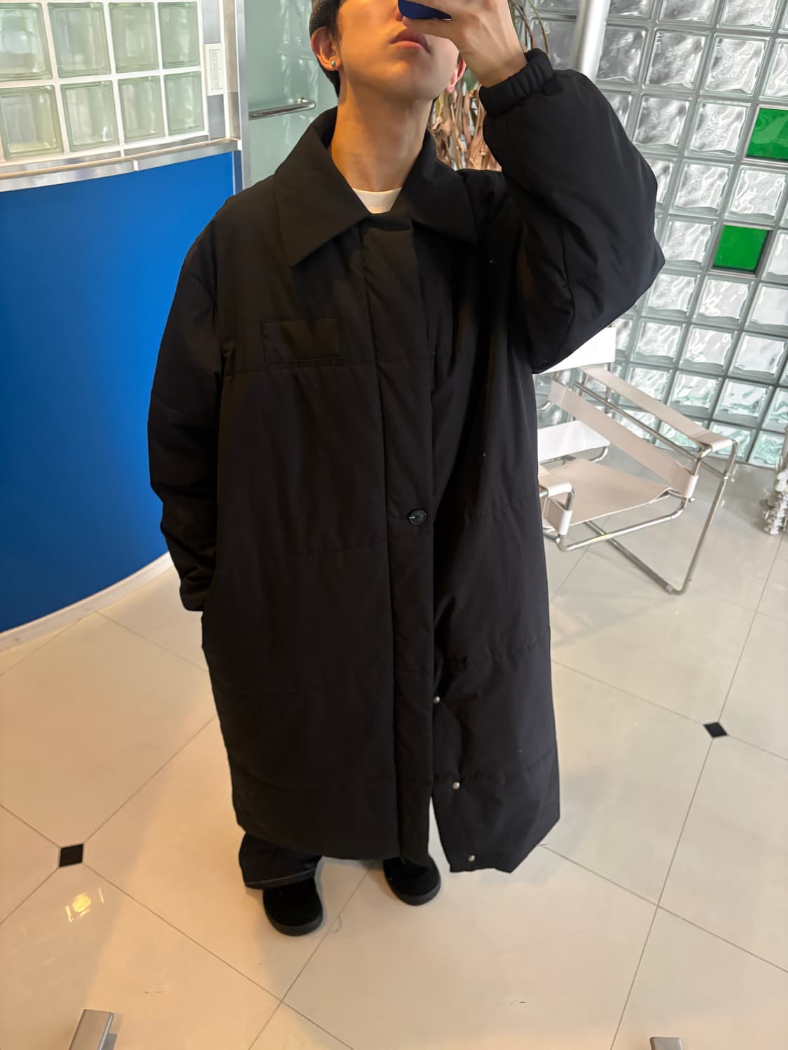 ZARA oversize coat 소시오츠키 오버사이즈 코트 상품이미지5