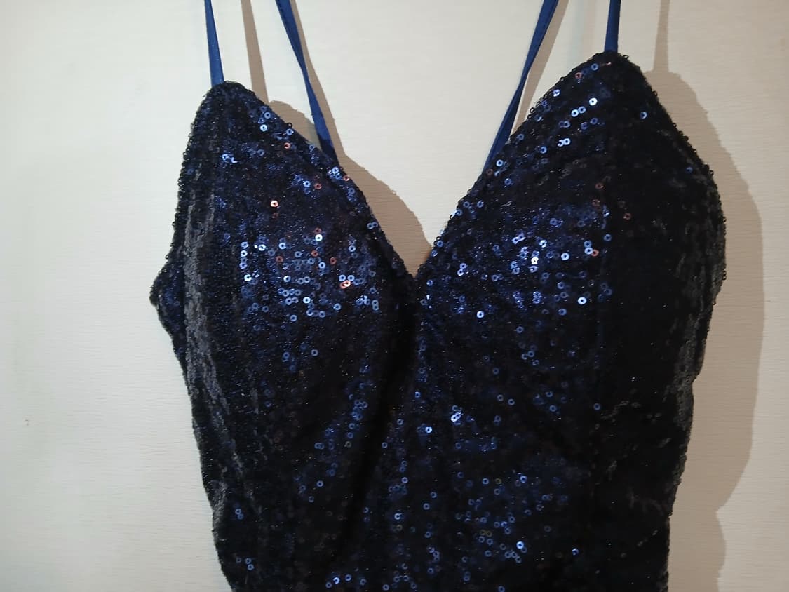 새상품 스팽글 미니 바디콘 캡 드레스 원피스 홀복 파티 클럽 무대 의상 상품이미지4