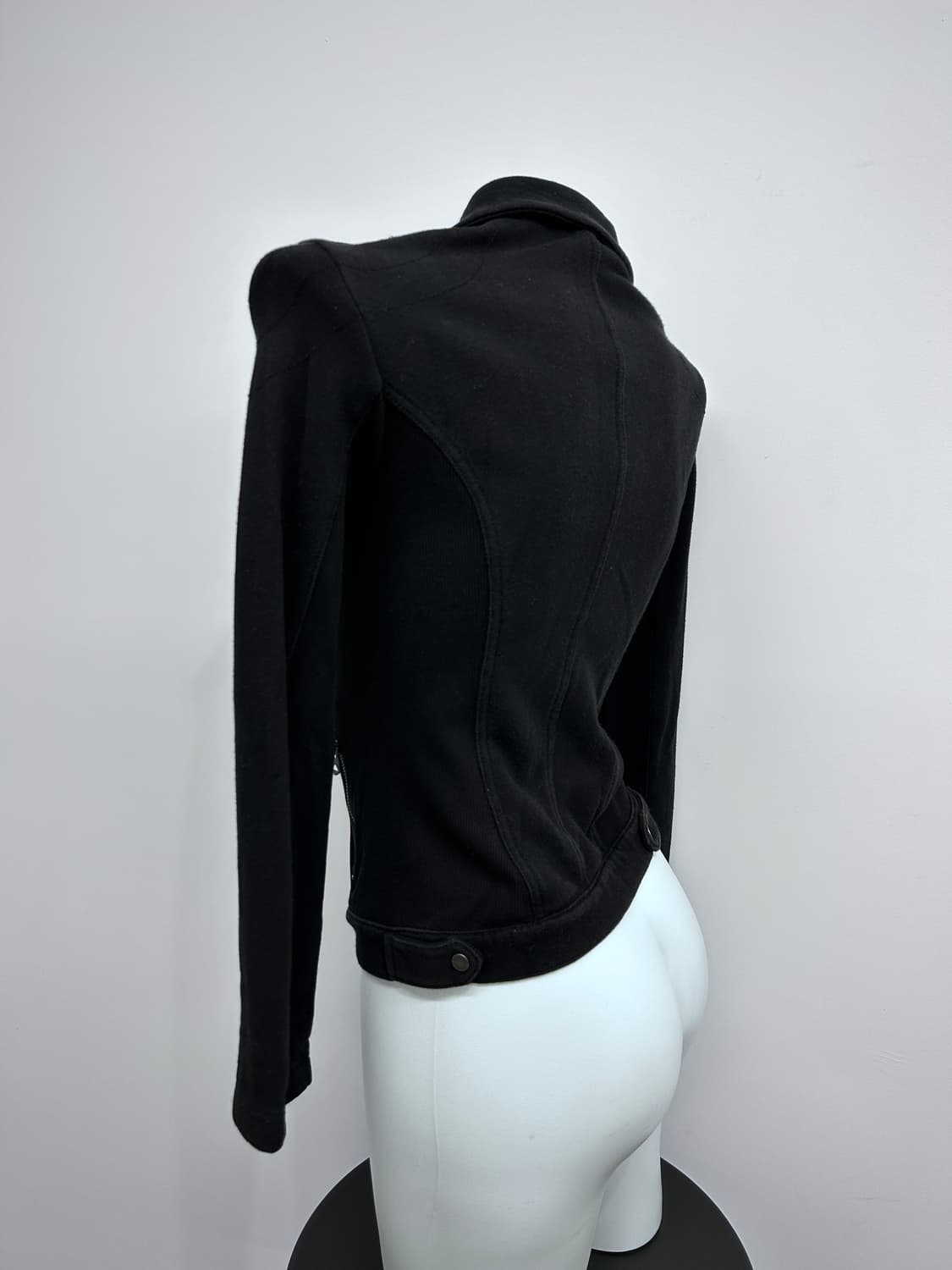 아르마니 사선 지퍼 코튼 자켓 상품이미지3