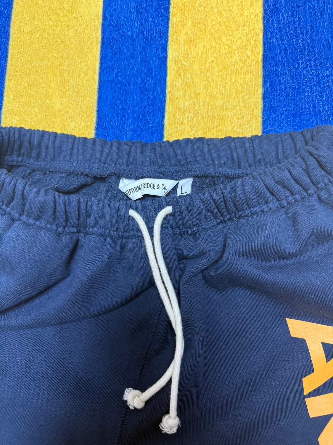 유니폼브릿지 스웻조거팬츠 L size 상품이미지3