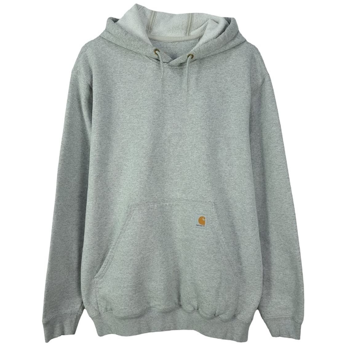 [칼하트] 로고 패치 오버핏 후드티 그레이 M18553 상품이미지2