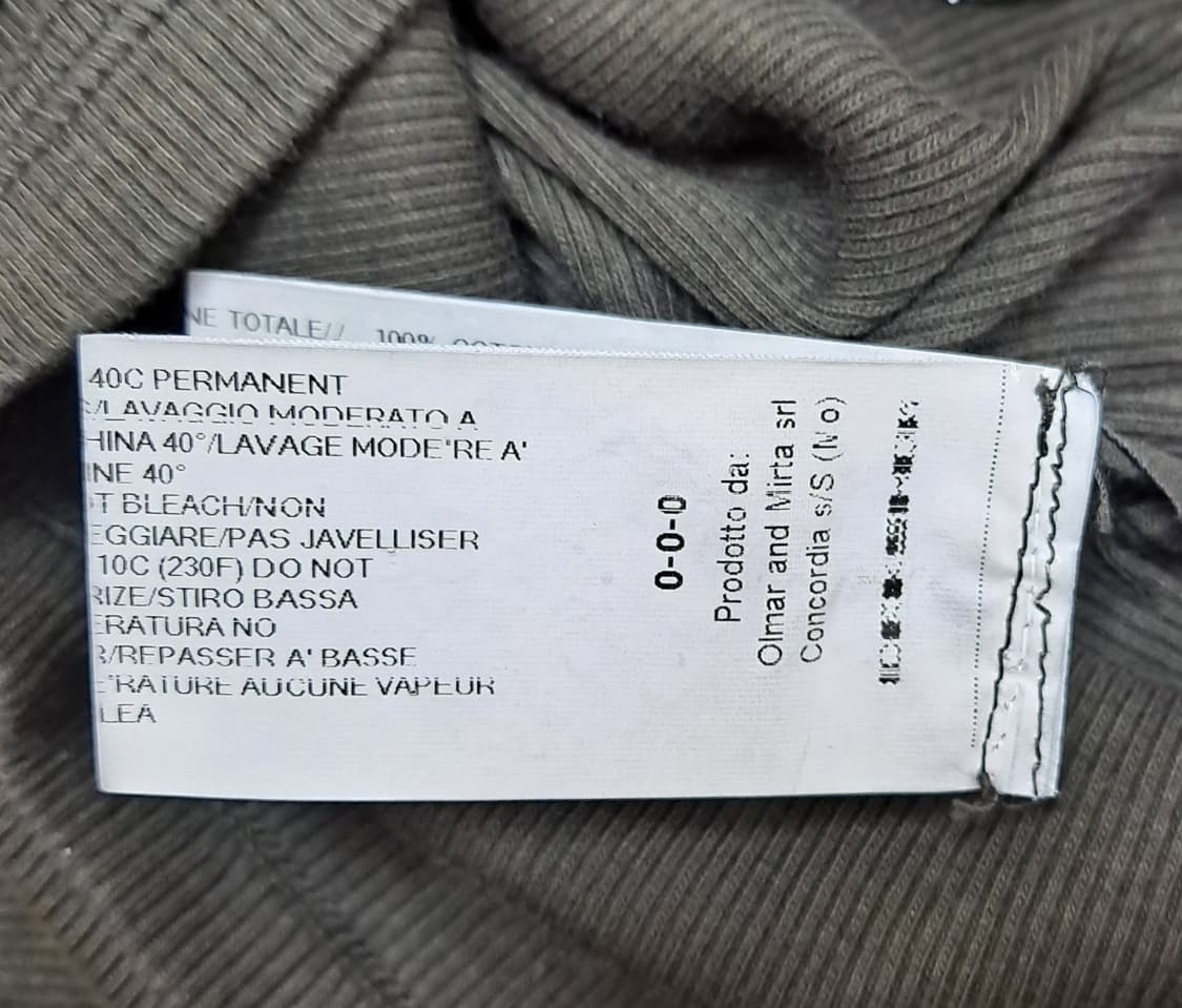 리크 오웬스 DRKSHDW 여성 슬림 롱 탱크탑 S 상품이미지9