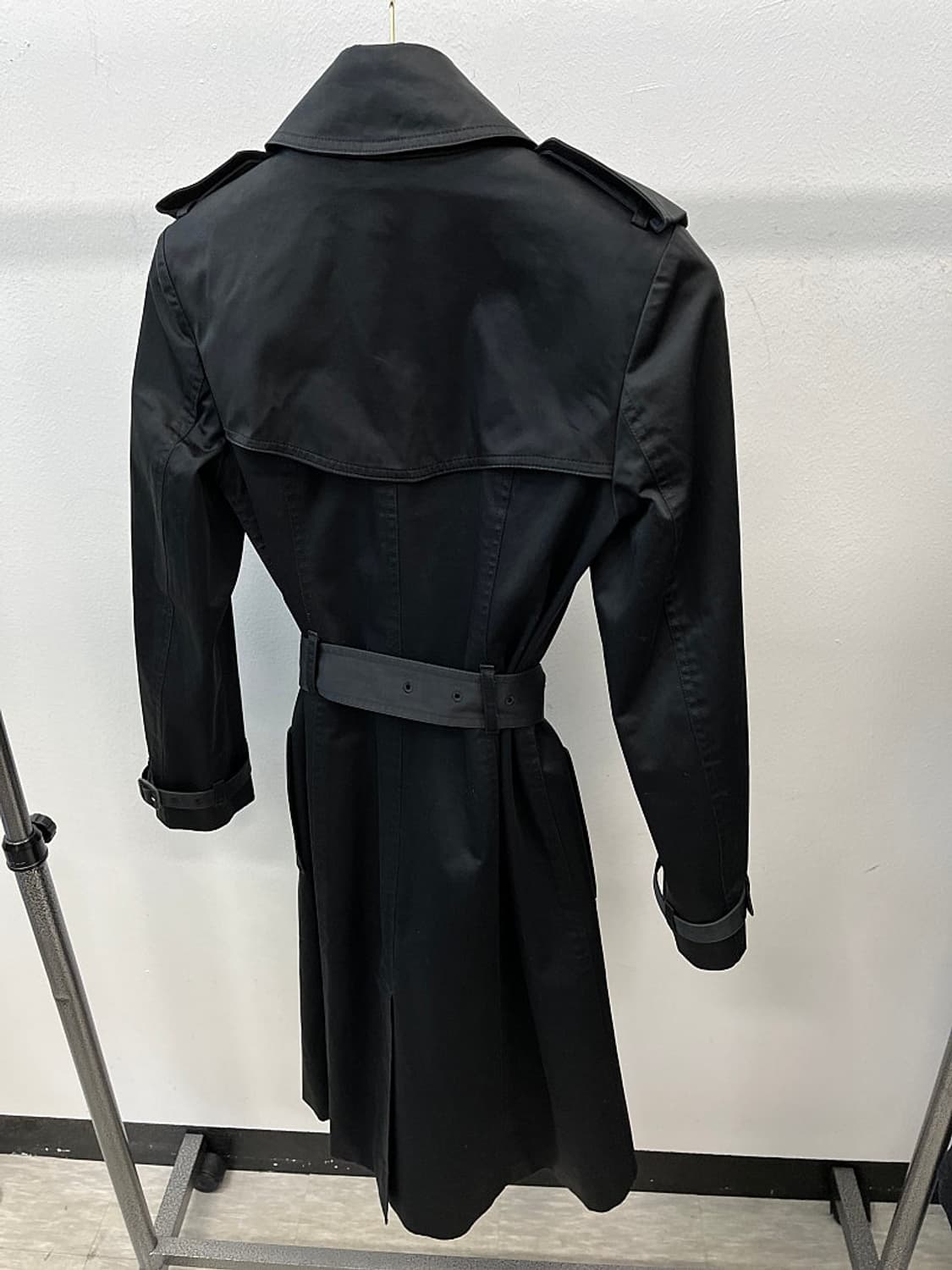 여) 버버리 런던 블랙 트렌치코트  상품이미지8