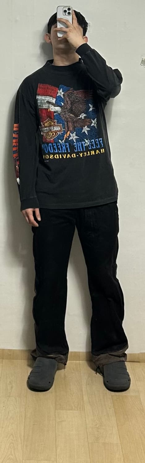 할리데이비슨 90S 프린팅 롱슬리브티 상품이미지7