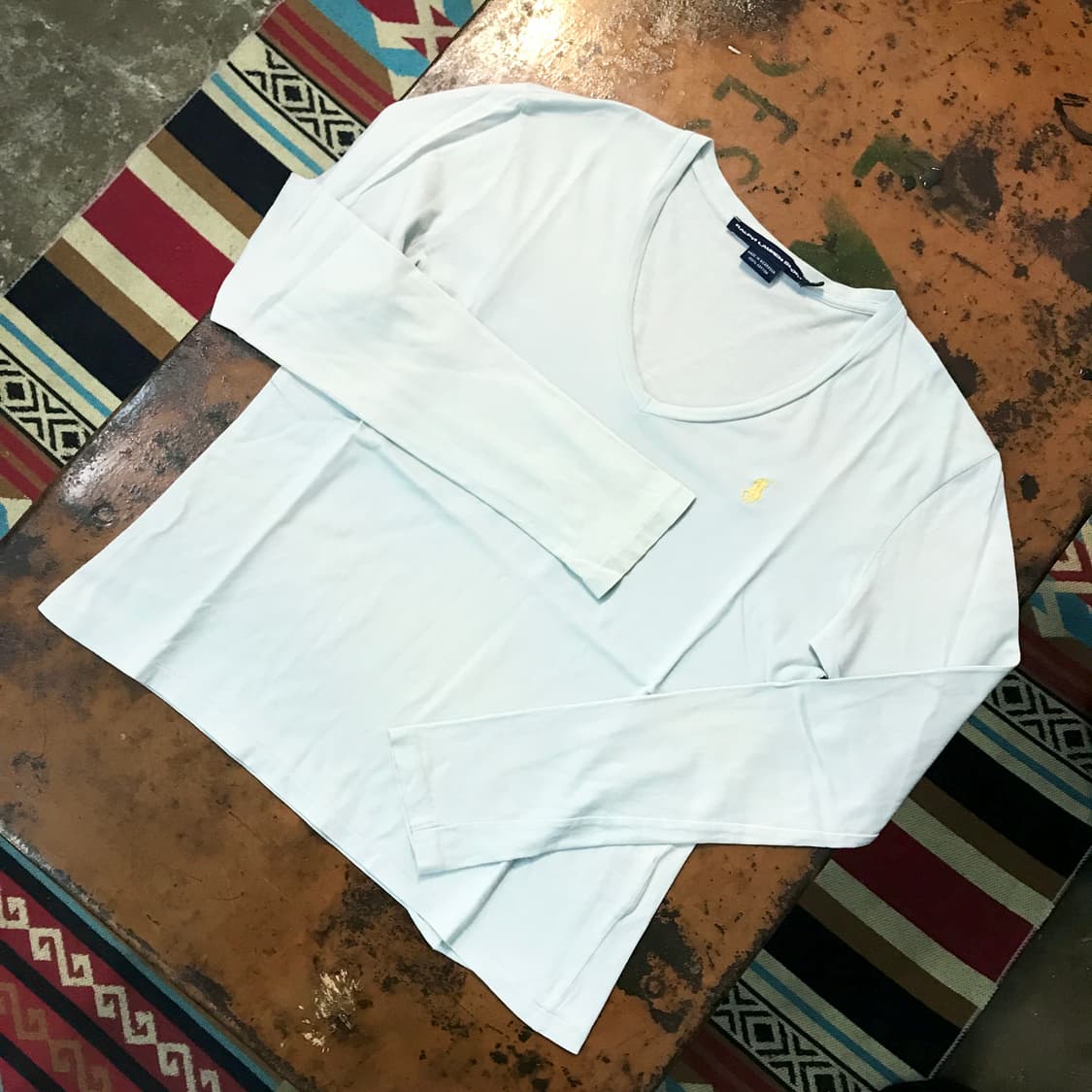 폴로랄프로렌 라이트 민트 롱 슬리브 여성 55 사이즈 상품이미지2