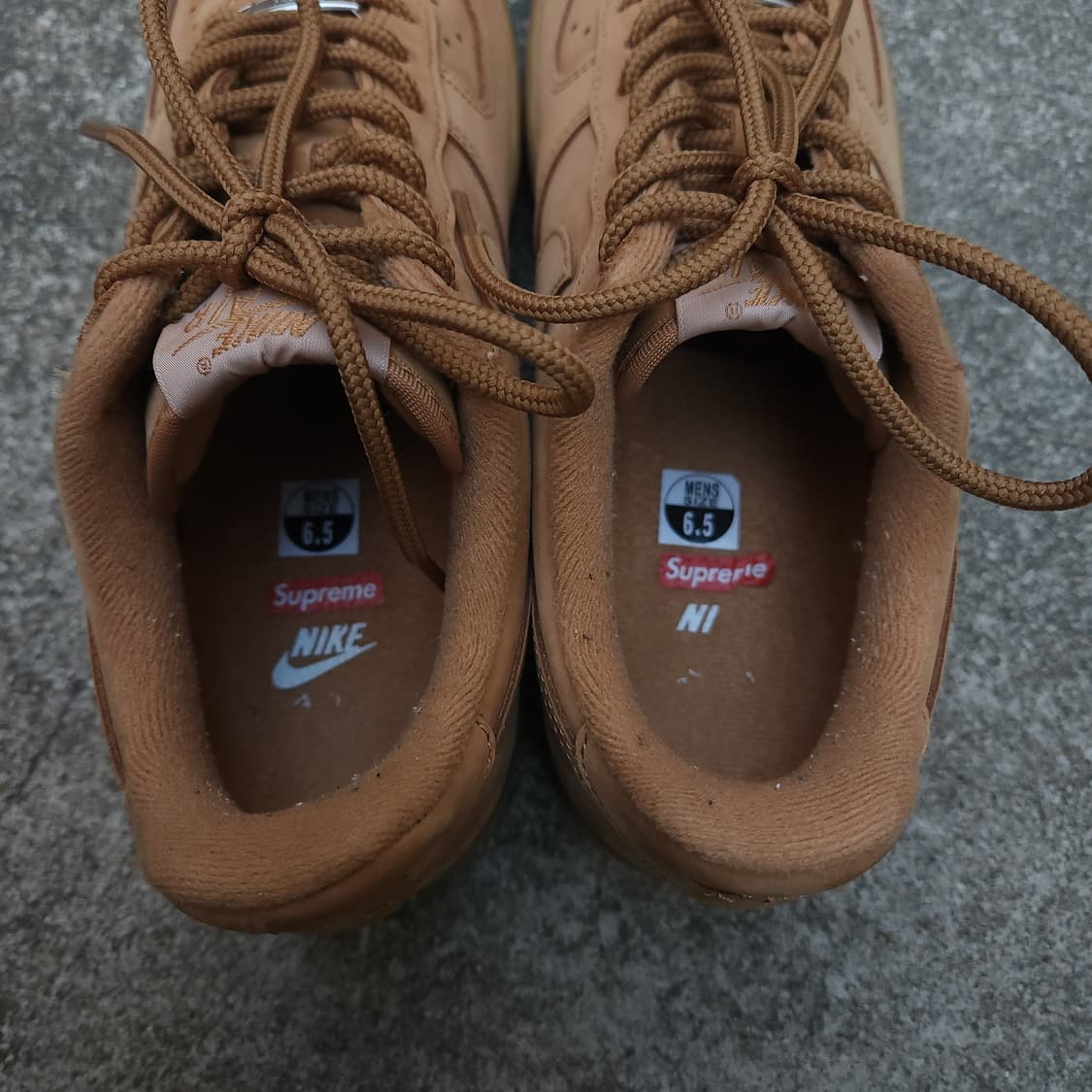 [245] 나이키 x 슈프림 에어포스 1 로우 플랙스 상품이미지7