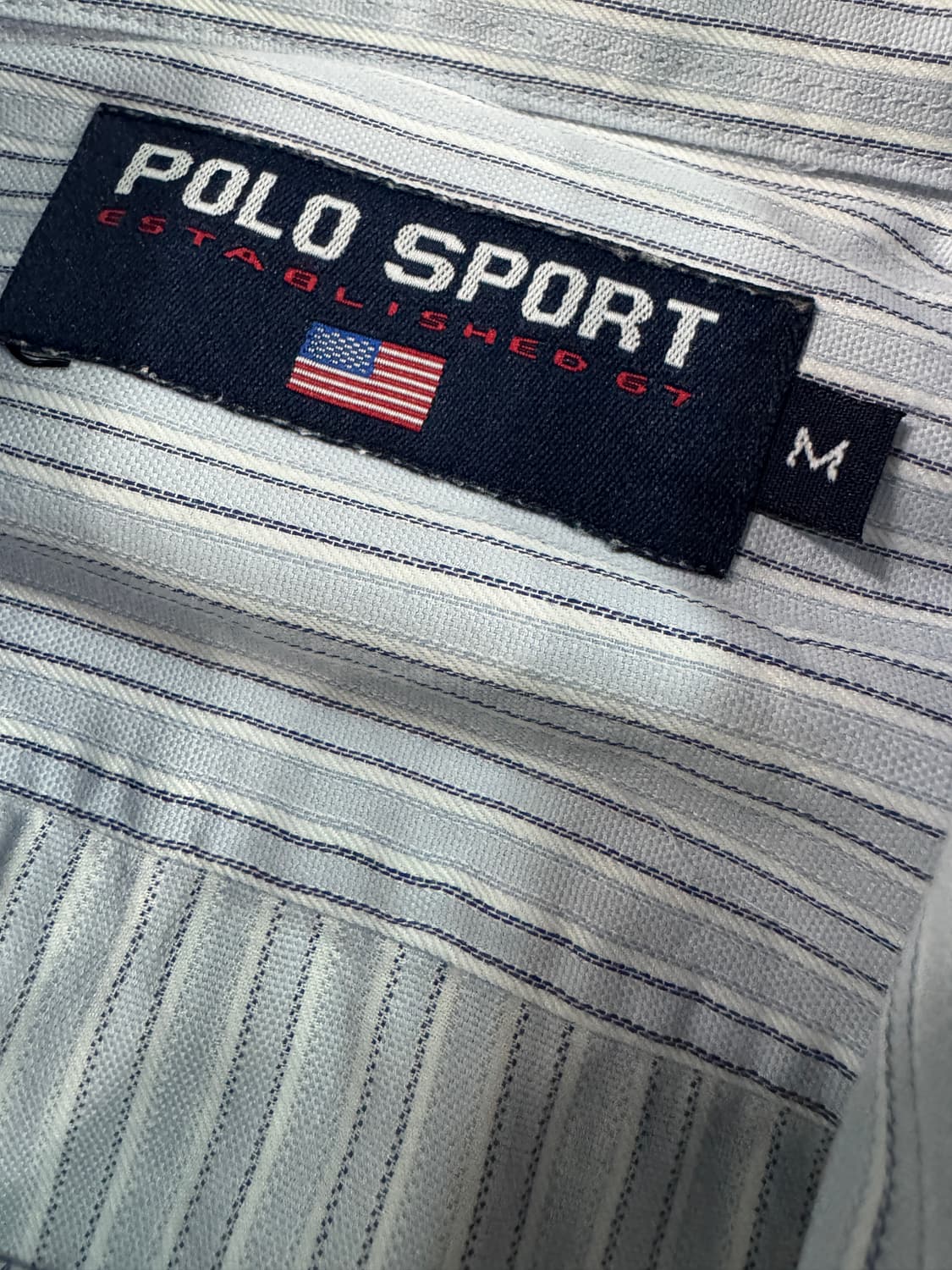 희귀!! 폴로 스포츠 오버핏 스트라이프 셔츠 XL~2XL 상품이미지3
