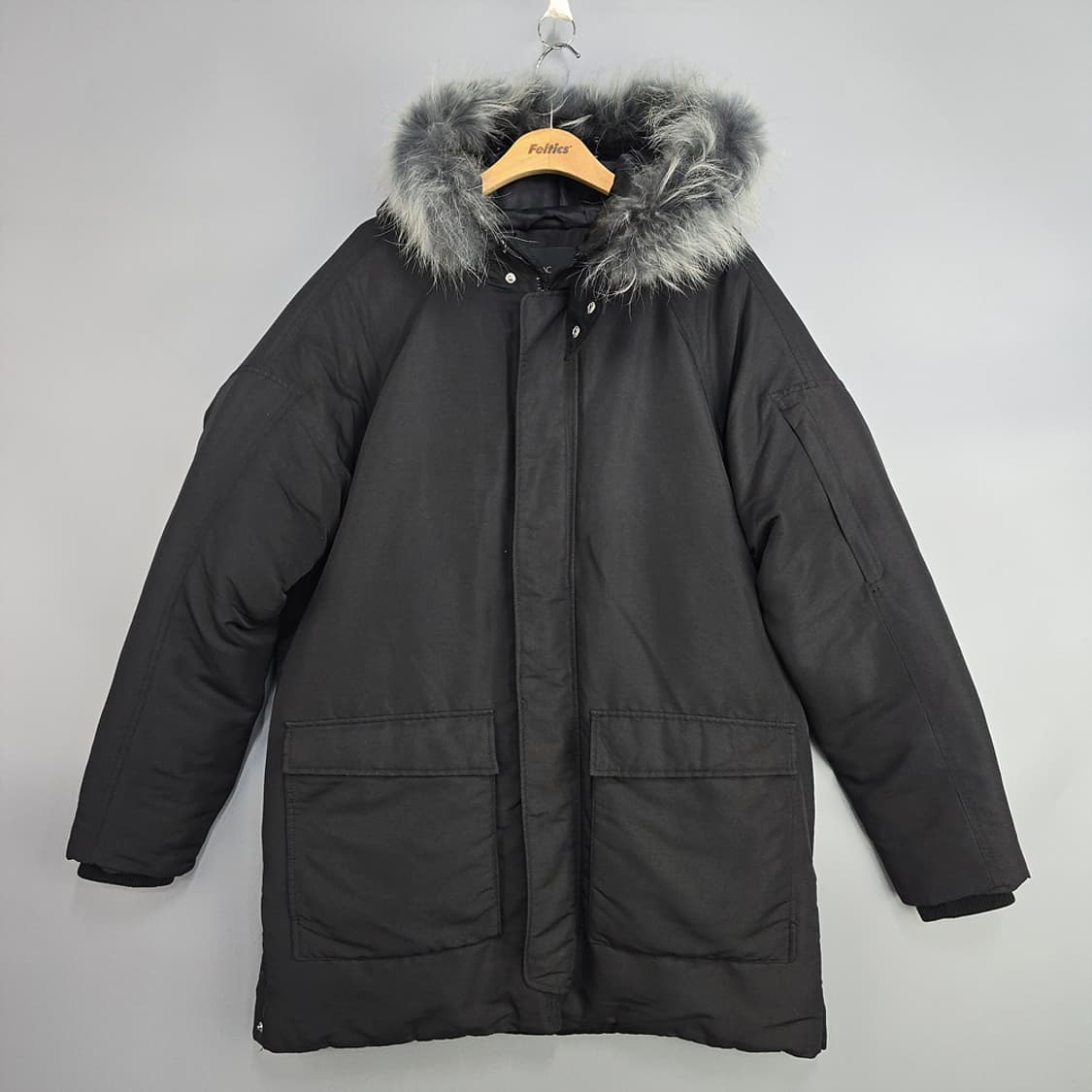 플랙(PLAC) 라쿤퍼 다운파카 100 상품이미지1