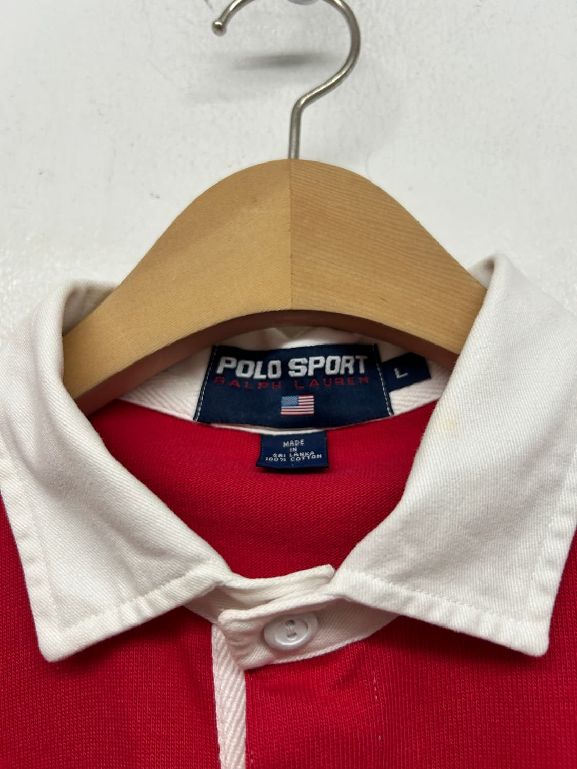 90s 폴로 스포츠 요트 레이싱 럭비 셔츠 상품이미지3
