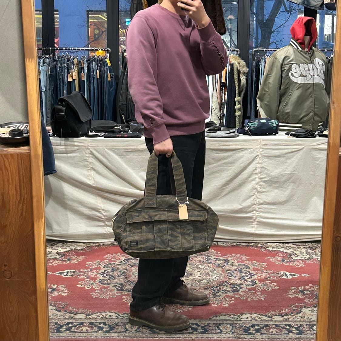 요시다 포터 타이거 카모 토트백 숄더백 70주년 한정판 P64 상품이미지9