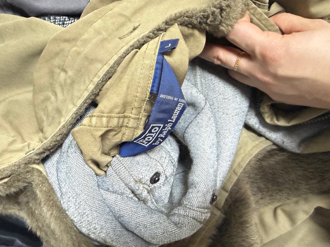 폴로 랄프로렌 M47 장진호파카 L 상품이미지6