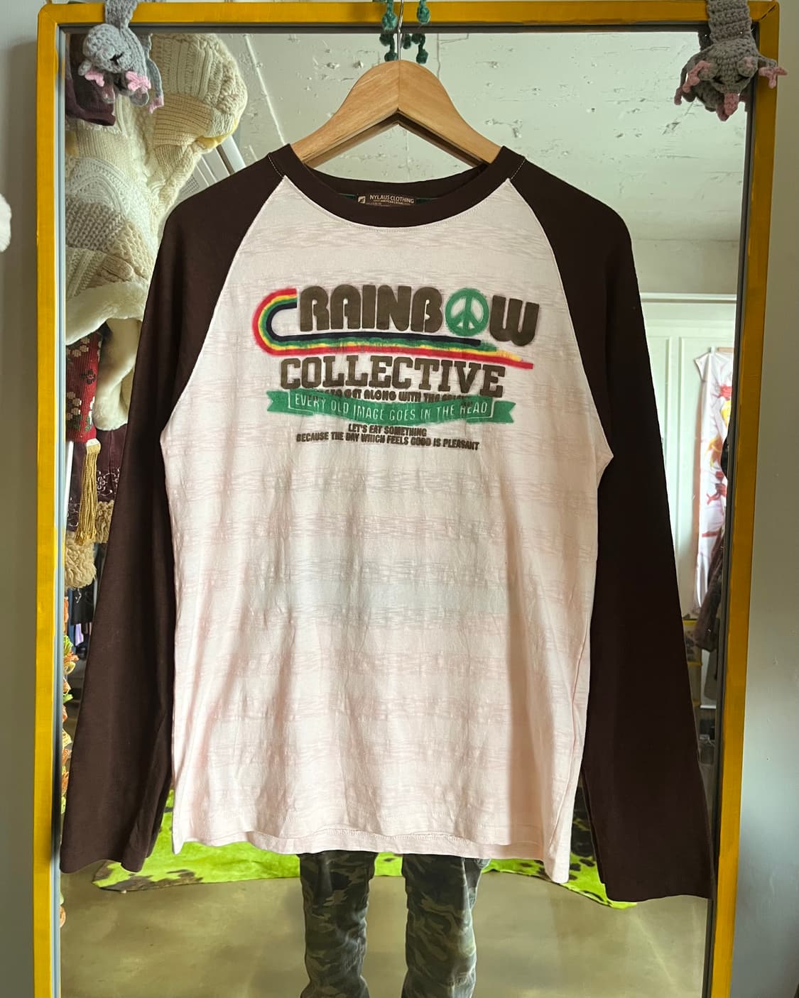 1990s Nylaus Clothing Old Long-Sleeve 상품이미지3