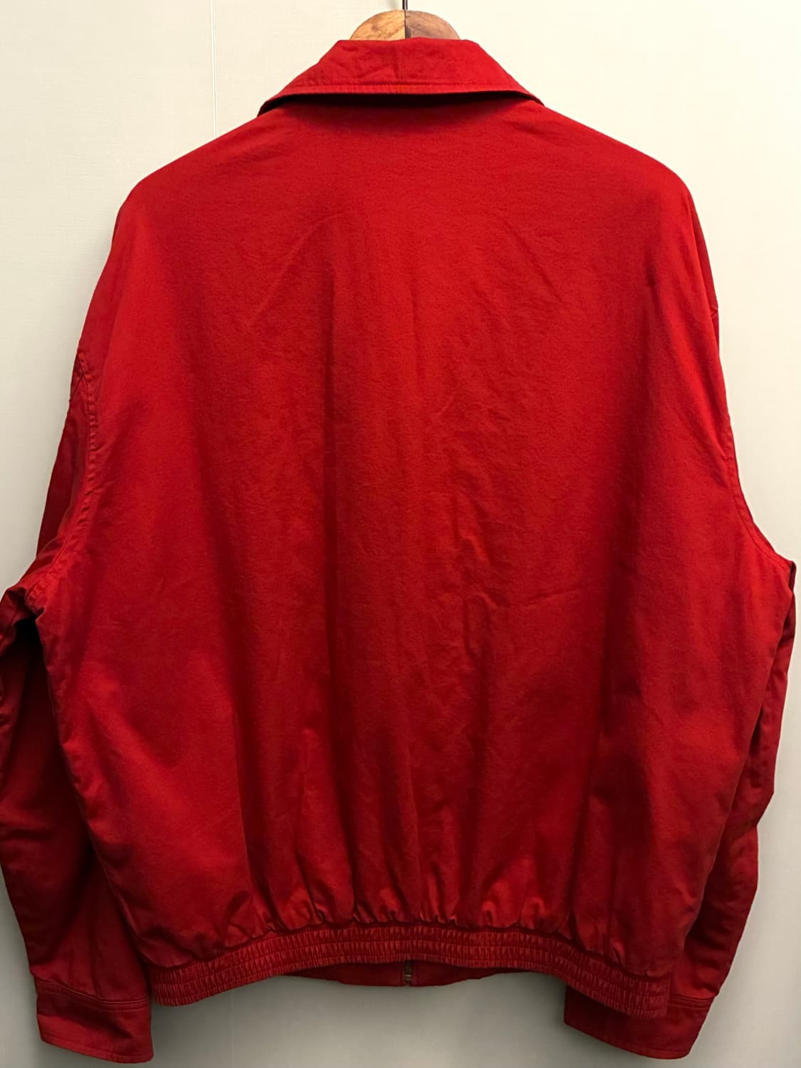 (L/105)폴로랄프로렌 코튼 스윙톱 해링턴자켓 바라쿠타 레드 상품이미지2