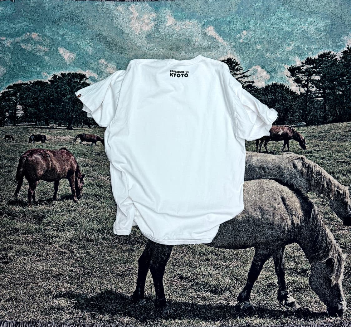 베이프 베이비 마일로 교토 오버핏 티셔츠 상품이미지4