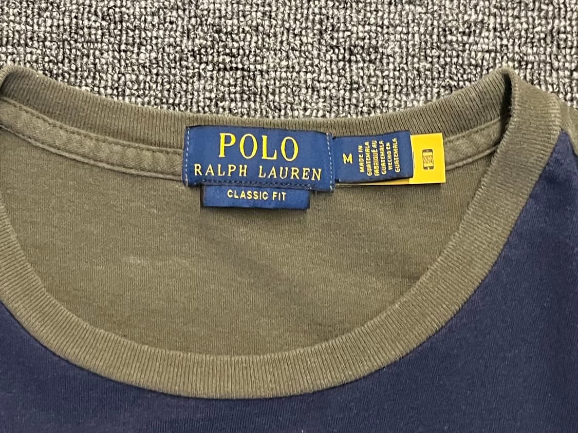 [95~100] 폴로 랄프로렌 컬러블럭 베어티 M  상품이미지3