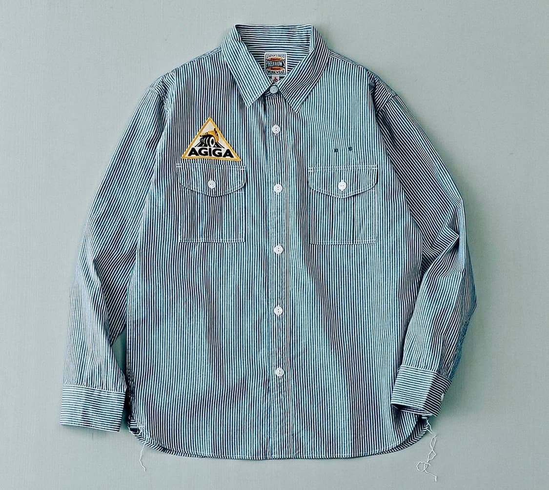 22페로우즈 히코리 워크셔츠 40 L 상품이미지1