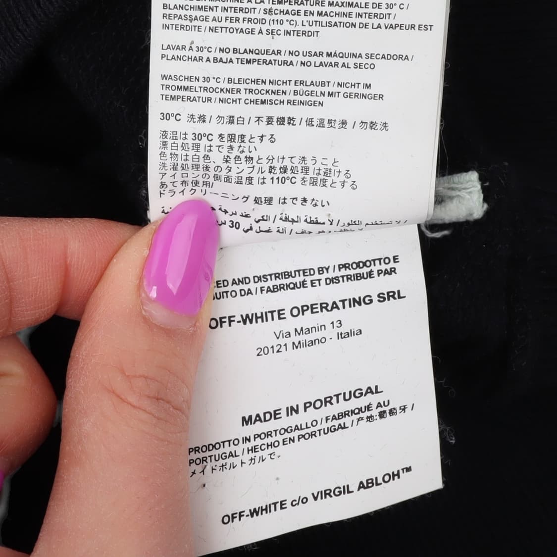 오프화이트 카라바조 스웻셔츠 맨투맨 상품이미지10