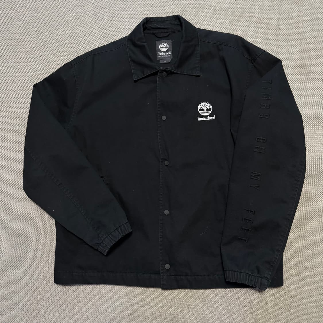 팀버랜드 카라 면 자켓 상품이미지1