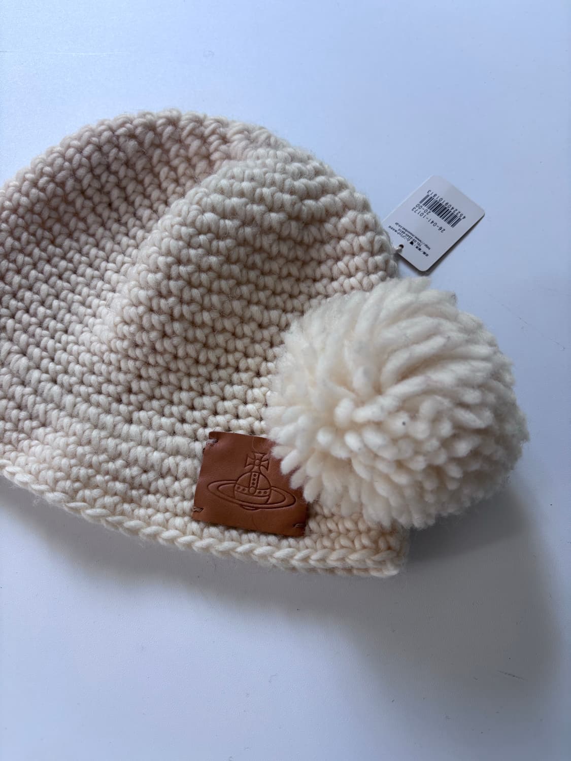 비비안웨스트우드 아이보리 울 버킷햇 상품이미지2