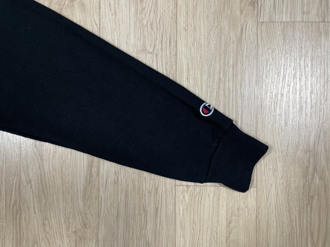 100) 챔피온 라크로스 빅로고 블랙 후드티(데드스탁) 상품이미지5