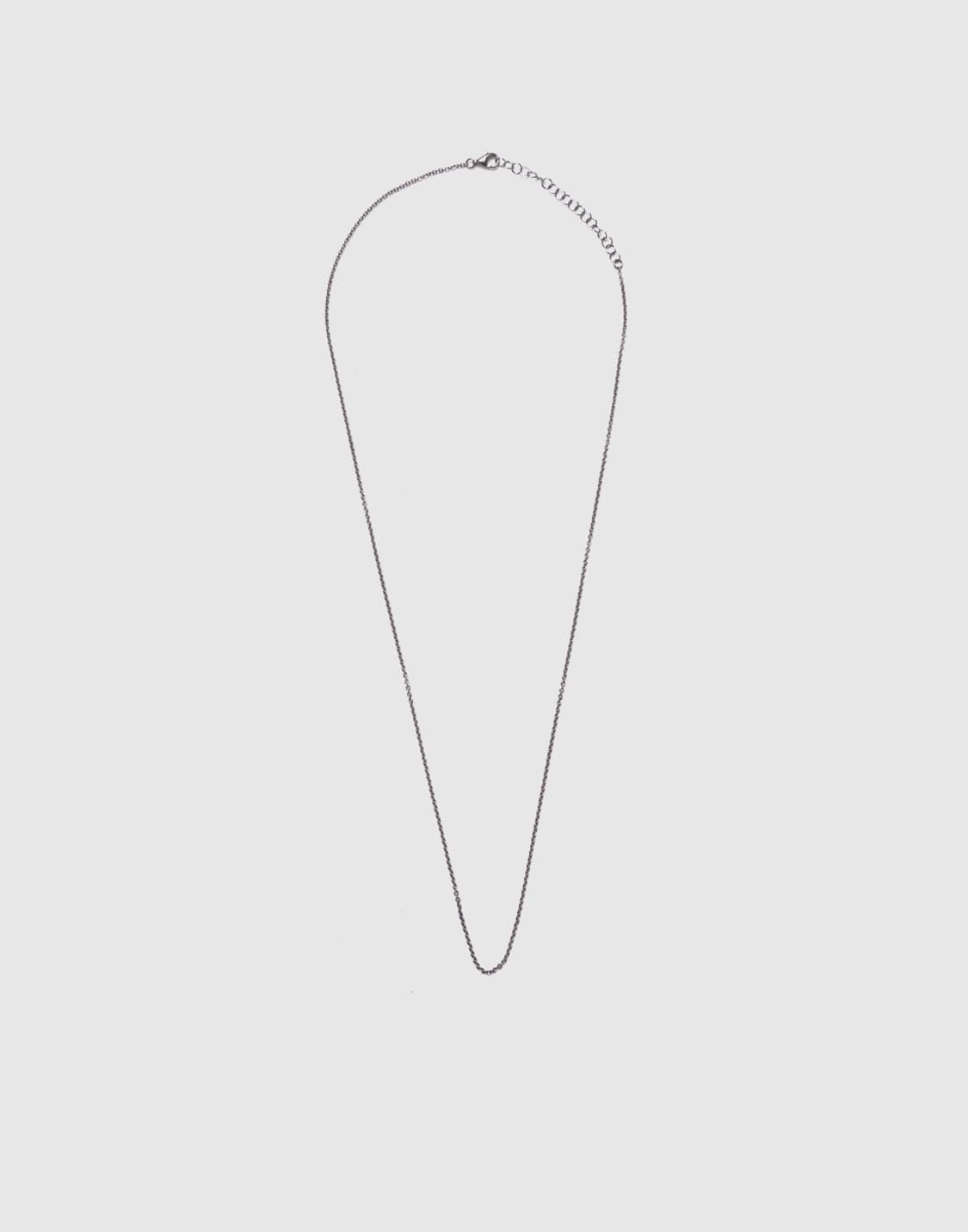 구이디 G-CTA01 BRUSHED SILVER 925 NECKLACE 상품이미지1